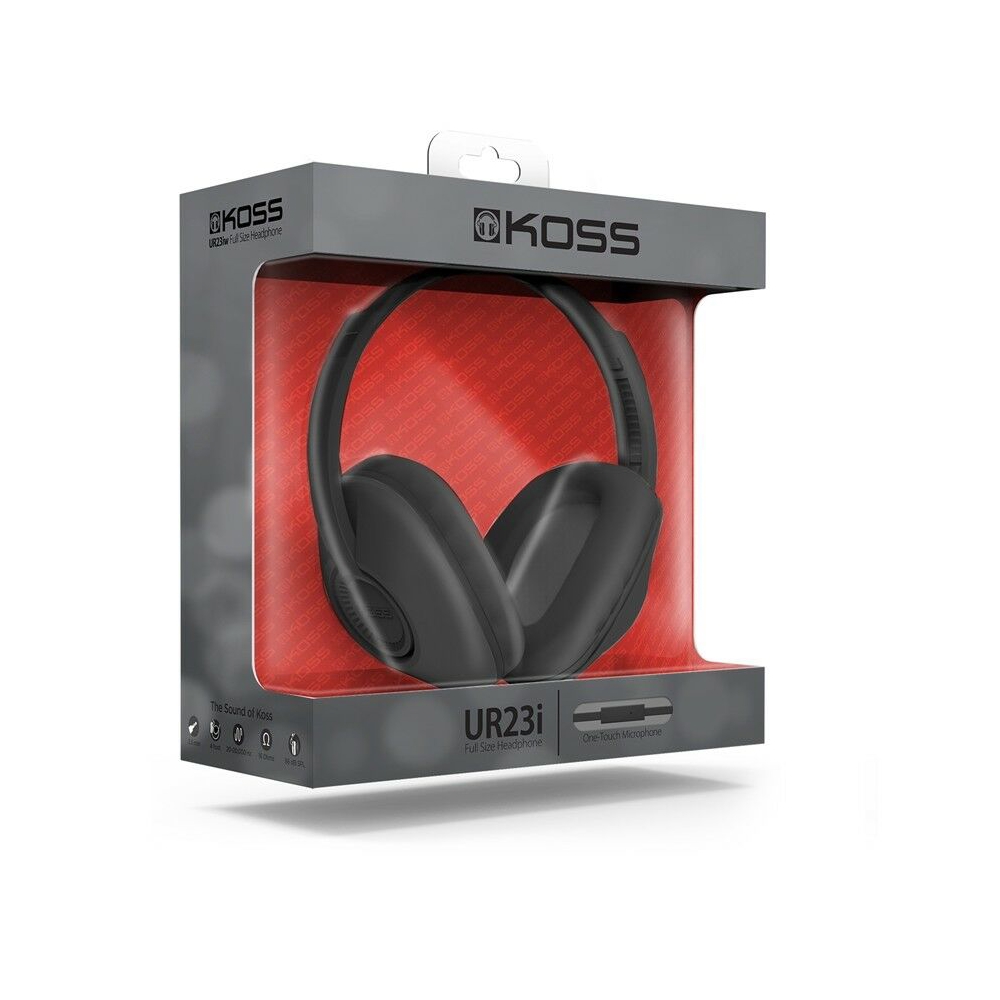 ყურსასმენი Koss 195083.101, Wired, Professional Headset, 3.5mm, Black