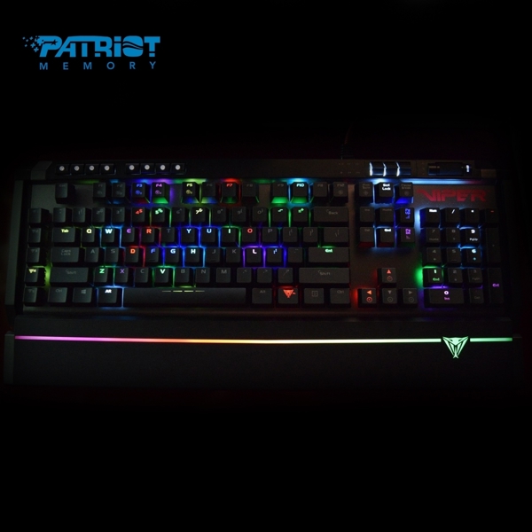 კლავიატურა Patriot Viper V770, Wired, RGB, USB, Gaming Keyboard, Black