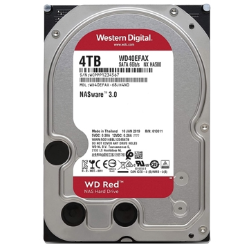 მყარი დისკი Western Digital WD40EFAX, 4TB, 3.5", Hard Drive