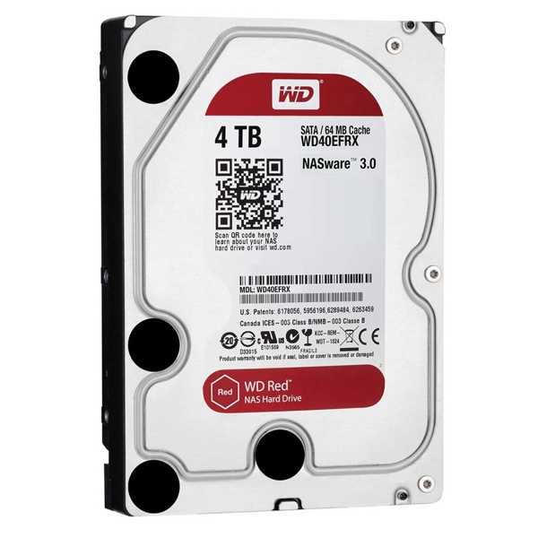 მყარი დისკი Western Digital WD40EFAX, 4TB, 3.5", Hard Drive