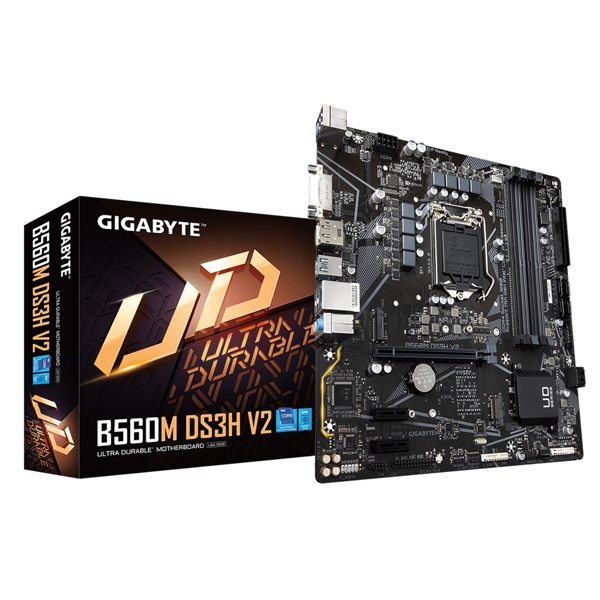 დედა დაფა Gygabite GGB560M_DS3H_V2, LGA 1200, DDR4, DIMM, 128GB