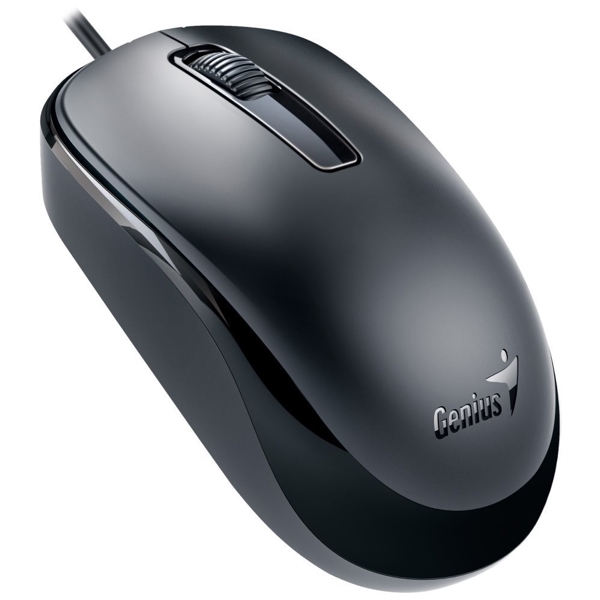 კლავიატურა+მაუსი Genius SlimStar C126, Wired, USB, Office Keyboard And Mouse, Black