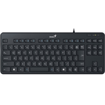 კლავიატურა Genius LuxeMate 110, Wired, USB, Office Keyboard, Black