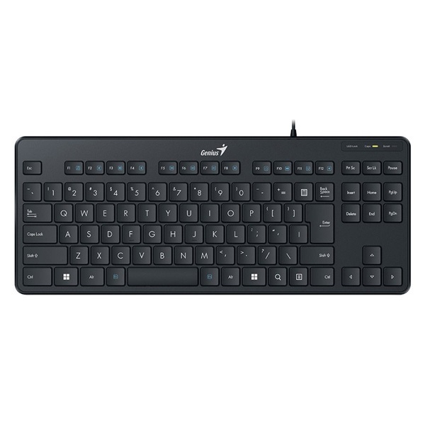 კლავიატურა Genius LuxeMate 110, Wired, USB, Office Keyboard, Black