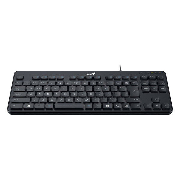 კლავიატურა Genius LuxeMate 110, Wired, USB, Office Keyboard, Black