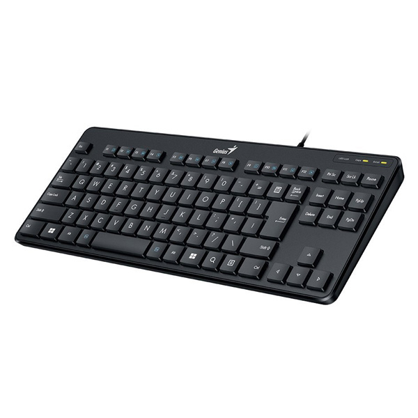 Genius LuxeMate 110, Wired, USB, Office Keyboard, Black