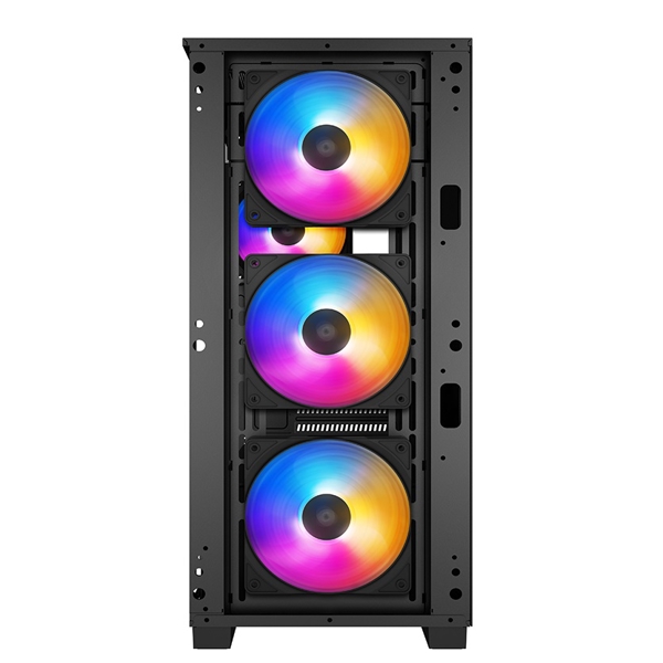 ქეისი Deepcool Matrexx 50 Mesh 4FS, Computer Case, MiddleT, Mini-ITX, Micro-ATX, ATX, E-ATX, USB 2.0, USB 3.0, Black