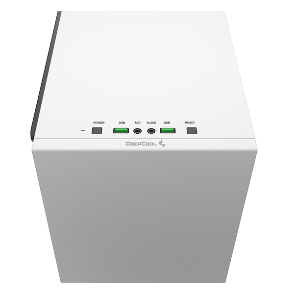 ქეისი Deepcool Macube 310 WH, Computer Case, MidT, ATX, Mini-ITX, Micro-ATX, 2xUSB 3.0, White