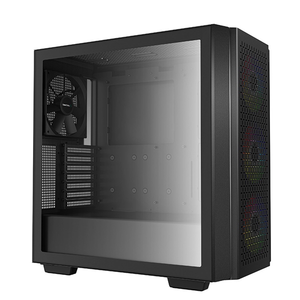 ქეისი Deepcool CG560, Computer Case, MidT, ATX, Mini-ITX, Micro-ATX, E-ATX, 2xUSB 3.0, Black