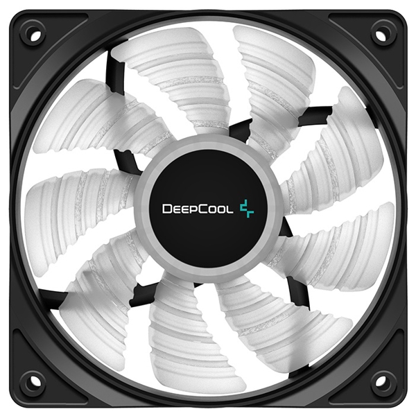 ქულერი DeepCool RF120B, LED, 120mm, 1300RPM, Cooler, Black