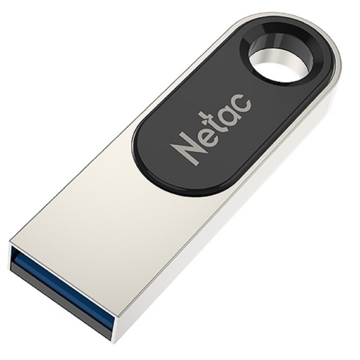 USB ფლეშ მეხსიერება Netac NT03U278N-128G-30PN U278, 128GB, USB 3.0, Silver