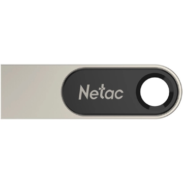 USB ფლეშ მეხსიერება Netac NT03U278N-032G-30PN, 32GB, USB 3.0, Silver