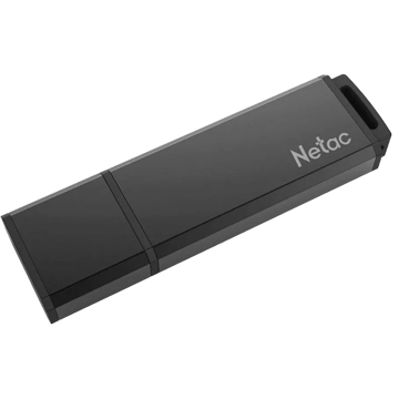 Netac NT03U351N-064G-30BK U351, 64GB, USB 3.0, Black