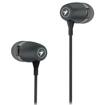 ყურსასმენი Genius HS-M318, Wired, In-Ear Headphones, Microphone, 3.5mm, Grey