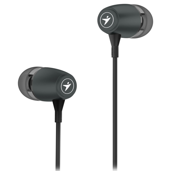 Genius HS-M318, Wired, In-Ear Headphones, Microphone, 3.5mm, Grey