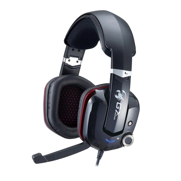 ყურსასმენი Genius HS-G700V, Full-Size Headphone for PC gaming, USB, Black