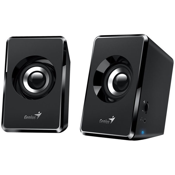 Genius SP-U125, Speakers, USB, 3W, 3.5mm, Black