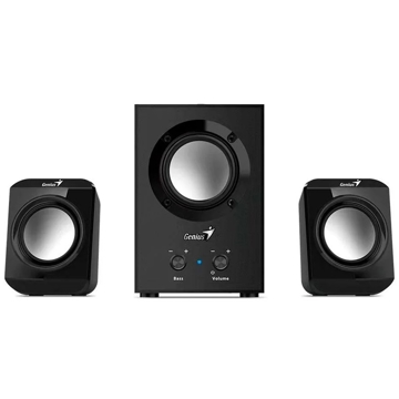 დინამიკი Genius SW-2.1 300, 2.1 Speakers with Subwoofer, 100-240V/10W, 3.5mm, Black