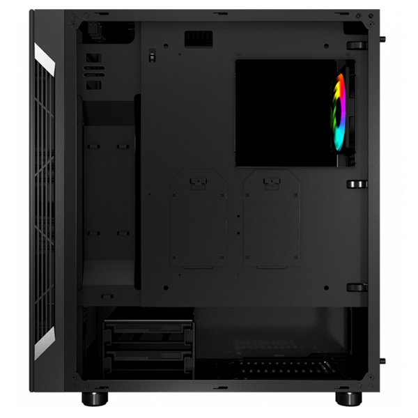 ქეისი MSI MAG VAMPIRIC 010M, Computer Case, MidT, ATX, mATX, Mini-ITX, 2xUSB 2.0, 2xUSB 3.2, Black
