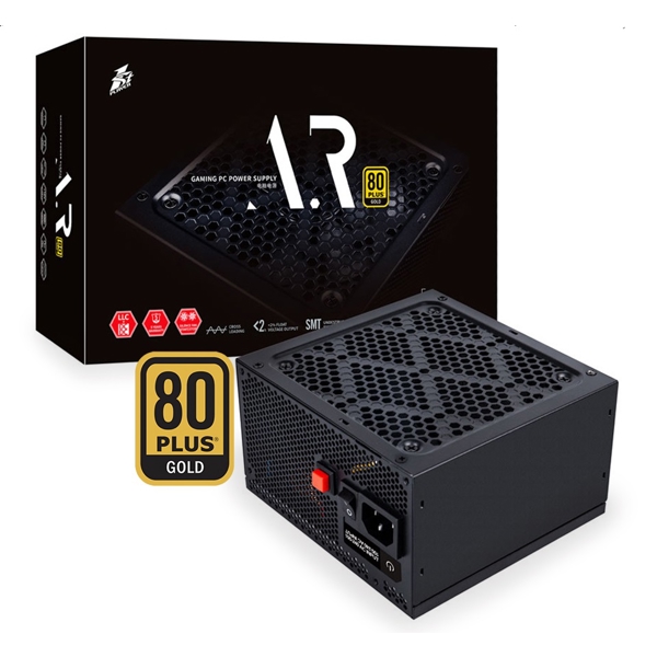 კვების ბლოკი 1STPLAYER PS-750AR, 750W, 80 Plus, Power Supply, Black