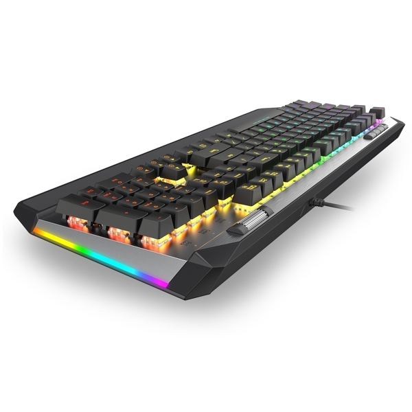 კლავიატურა Patriot Viper V765, Wired, RGB, USB, Gaming Keyboard, Black