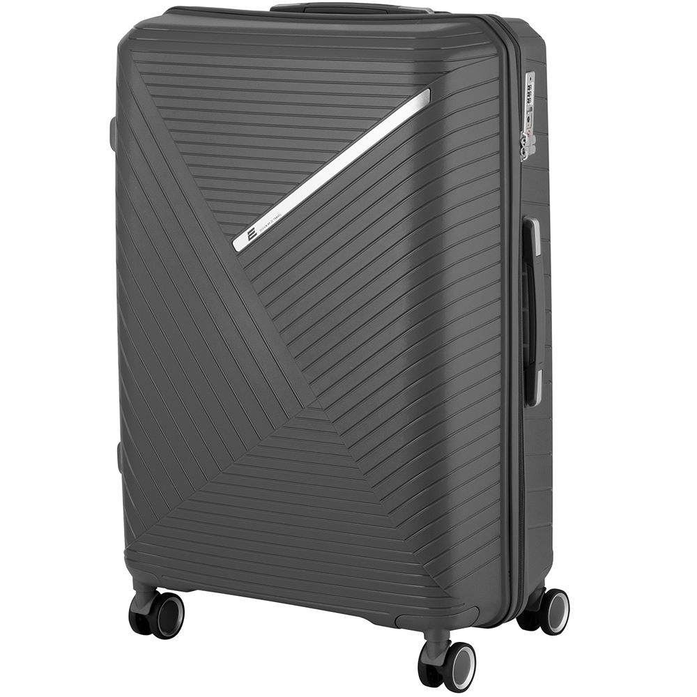სამოგზაურო ჩანთა 2E 2E-SPPS-SET3-GR, 3in1, Suitcases, Graphite Grey