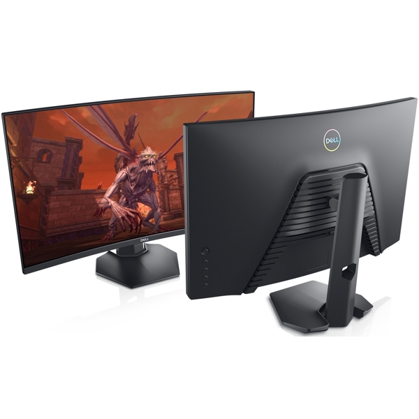 Dell 210-AWYY, 27", Gaming Monitor, Curved, FHD, VA, HDMI, Black