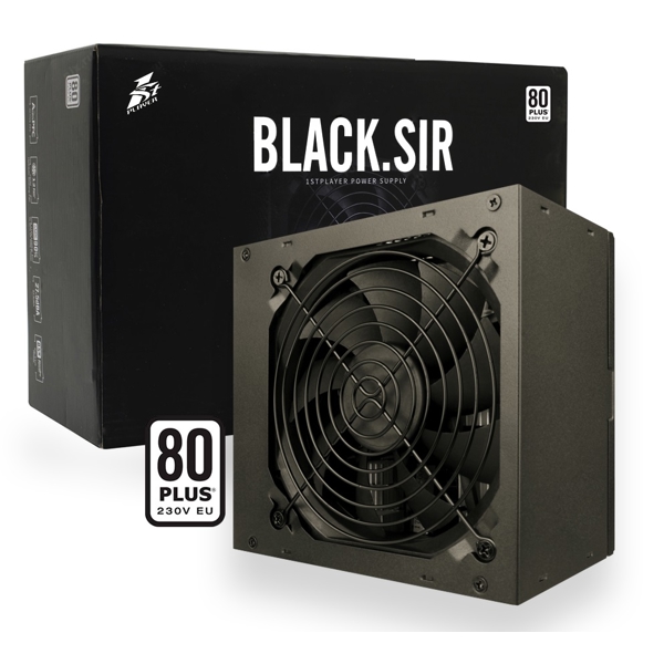 კვების ბლოკი 1STPlayer SR-600W, 600W, 80 Plus, Power Supply, Black