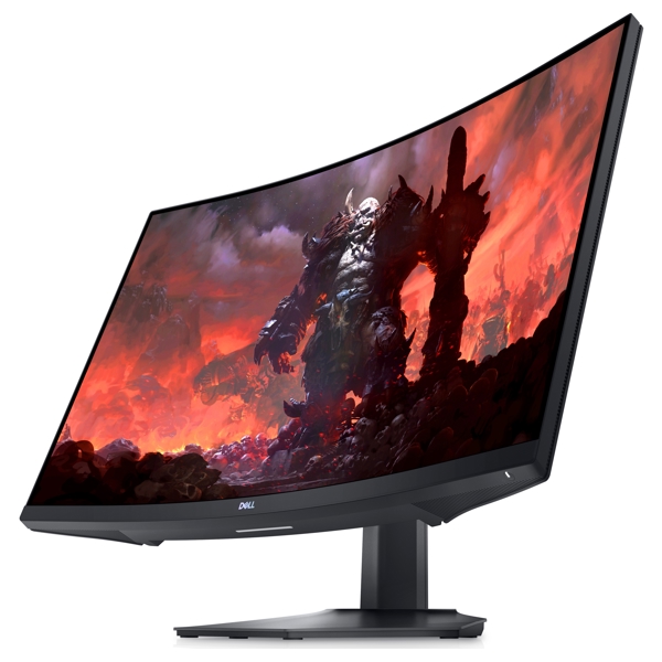 Dell 210-AZZH, 31.5", Gaming Monitor, Curved, QHD, VA, HDMI, Black