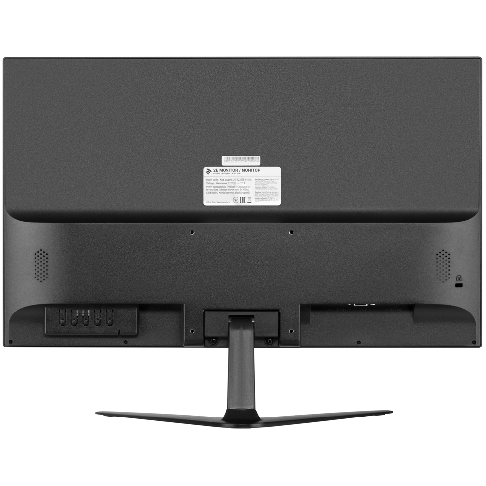 მონიტორი 2E 2E-A2220B-01.UA, 21.5", Gaming Monitor, FHD, VA, HDMI, Black
