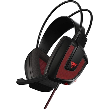 ყურსასმენი Patriot PV3607UMLK Viper V360, Gaming Headset, Wired, LED, USB, Black