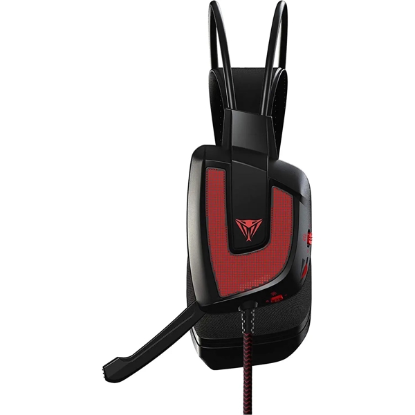 ყურსასმენი Patriot PV3607UMLK Viper V360, Gaming Headset, Wired, LED, USB, Black