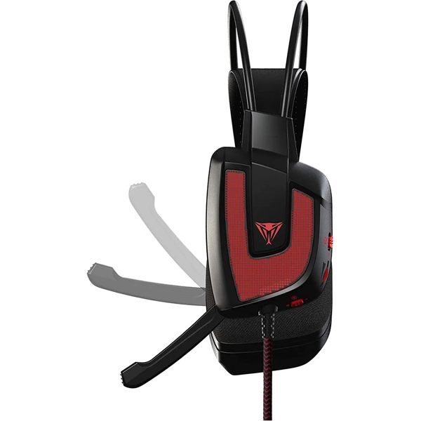 ყურსასმენი Patriot PV3607UMLK Viper V360, Gaming Headset, Wired, LED, USB, Black