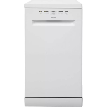 ჭურჭლის სარეცხი მანქანა Whirlpool WSFE2B19EU, Inverter, A, 43 Db, Dishwasher, White