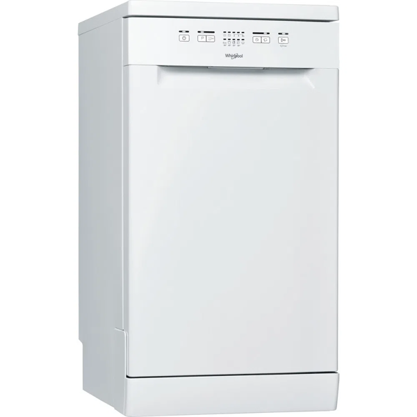 ჭურჭლის სარეცხი მანქანა Whirlpool WSFE2B19EU, Inverter, A, 43 Db, Dishwasher, White