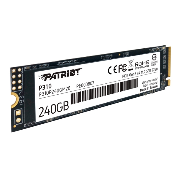 მყარი დისკი Patriot P310P240GM28, 240GB, Hard Drive