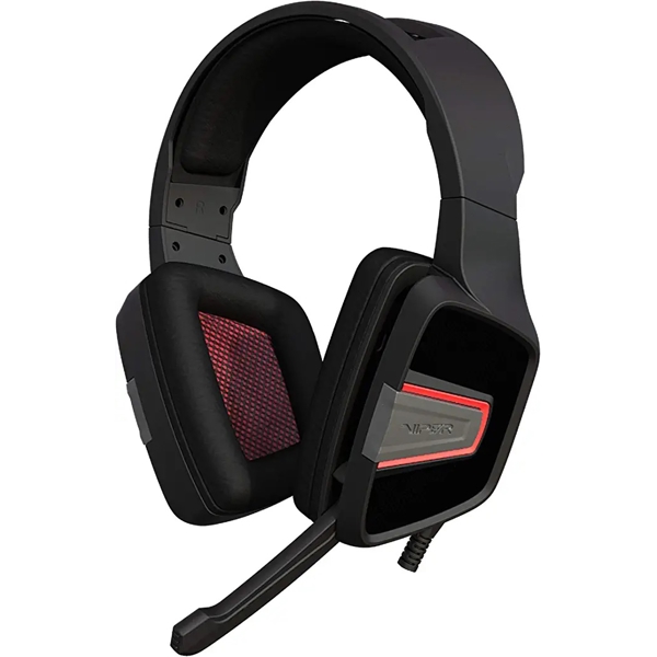 ყურსასმენი Patriot PV3302JMK Viper V330, Gaming Headset, Wired, LED, 3.5mm, Black