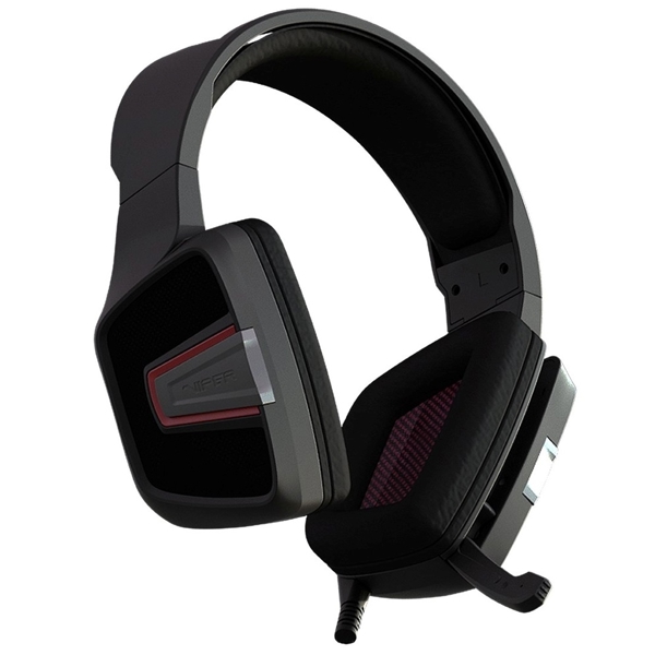 ყურსასმენი Patriot PV3302JMK Viper V330, Gaming Headset, Wired, LED, 3.5mm, Black