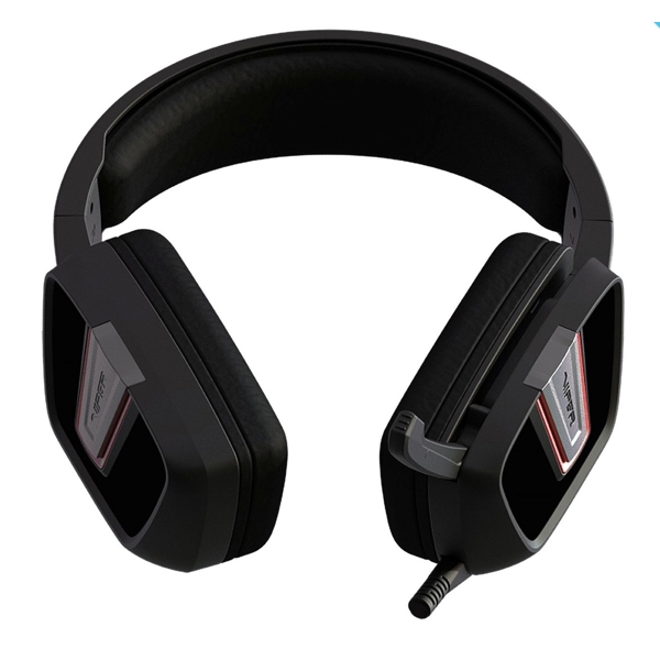 ყურსასმენი Patriot PV3302JMK Viper V330, Gaming Headset, Wired, LED, 3.5mm, Black