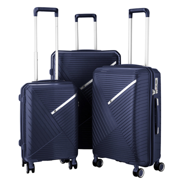 სამოგზაურო ჩანთა 2E 2E-SPPS-SET3-NV, 3in1, Suitcases, Navy Blue