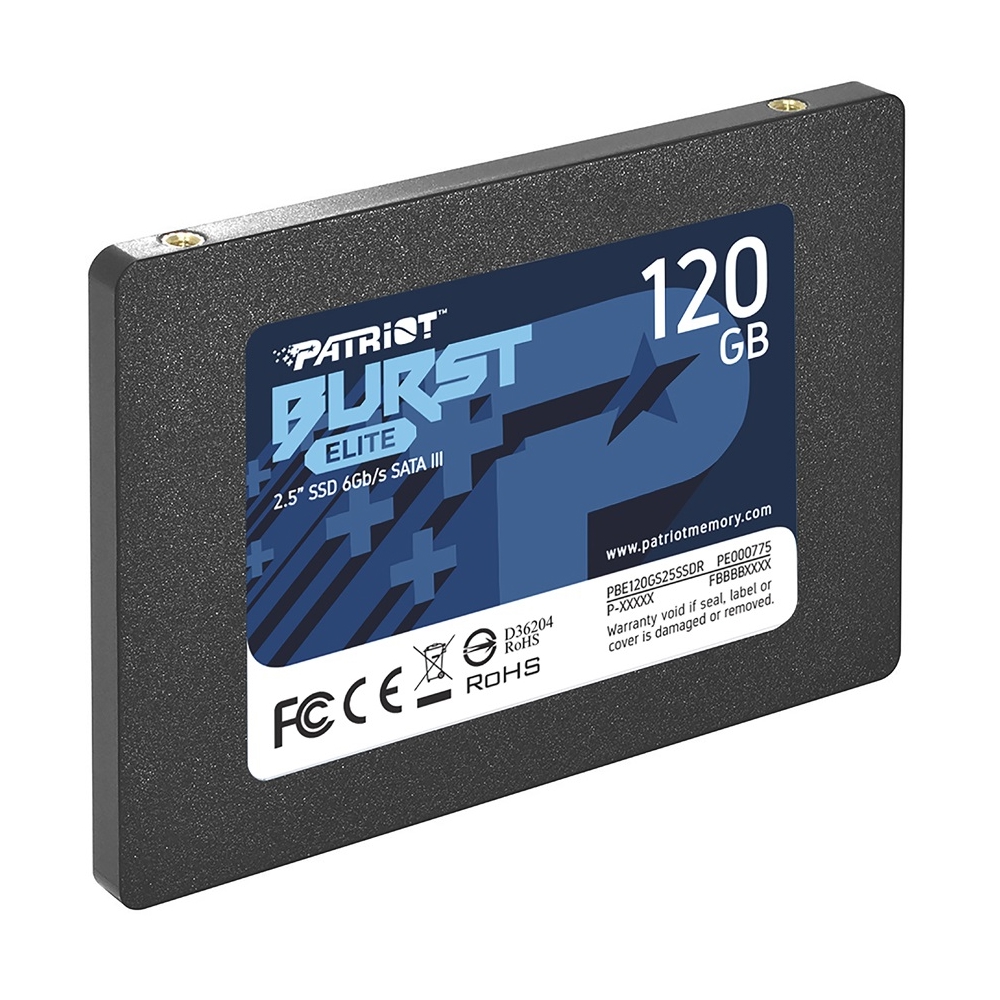 Patriot PBE120GS25SSDR, 120GB, Hard Drive