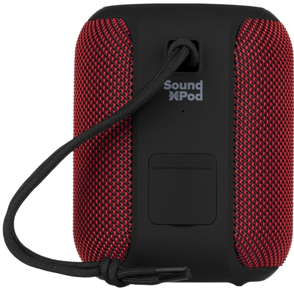 2E 2E-BSSXPWRD, Bluetooth, 3.5mm, Aux, Portable Speaker, Red