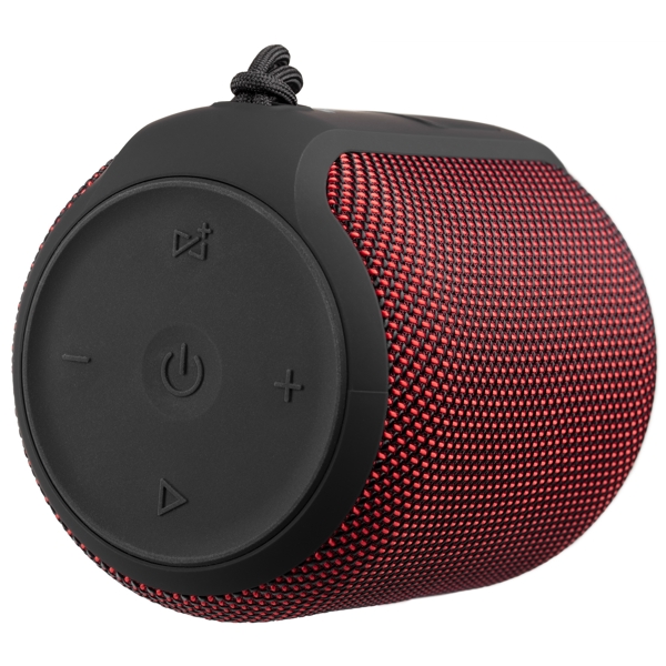 2E 2E-BSSXPWRD, Bluetooth, 3.5mm, Aux, Portable Speaker, Red