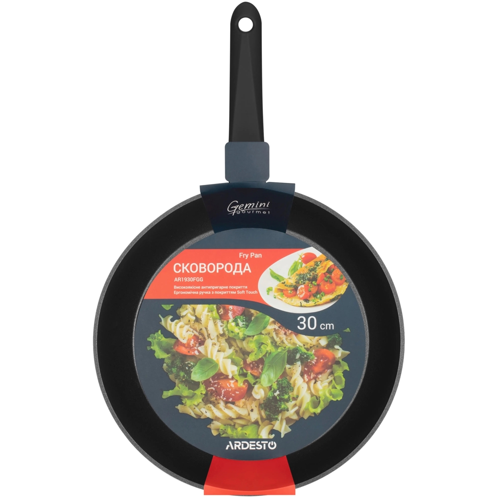 ტაფა Ardesto AR1930FGG, 30cm, Black