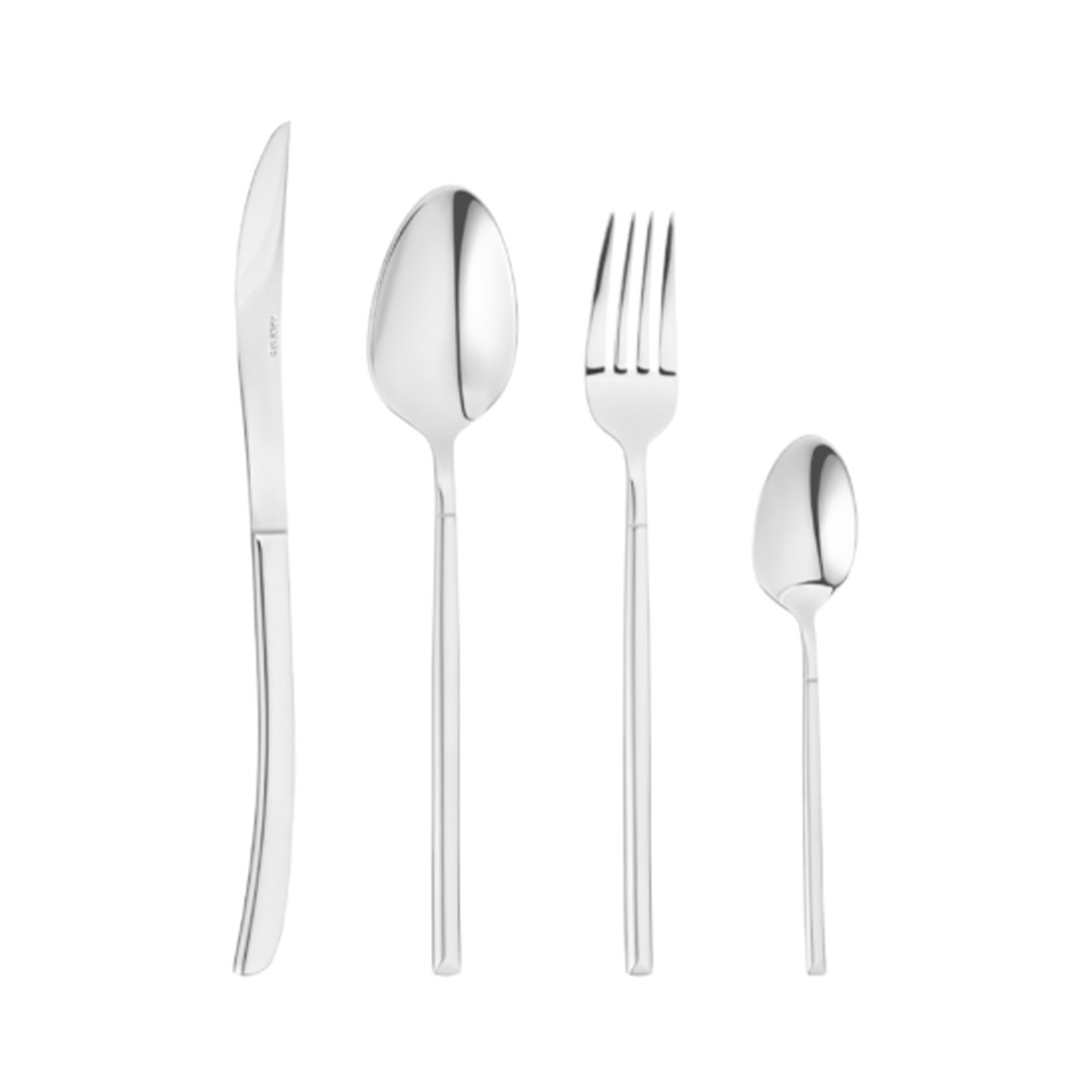 დანა ჩანგლის ნაკრები Ardesto AR0724MS, Black Mars Monza, 24 Pcs