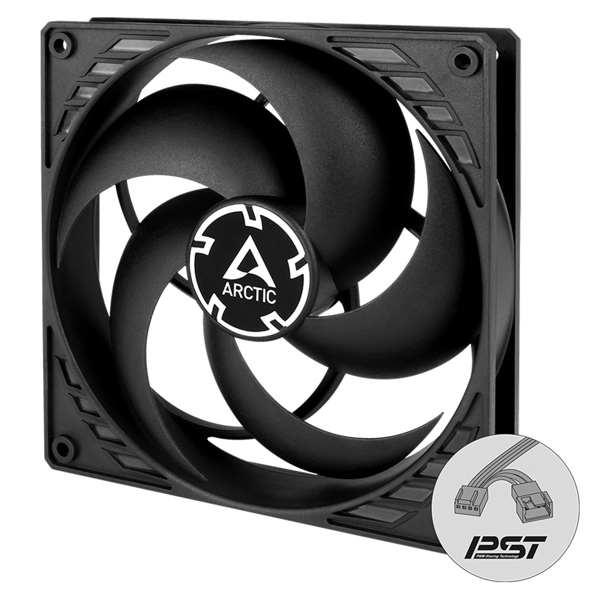 ქულერი Arctic ACFAN00125A, 140mm, 1700RPM, Cooler, Black