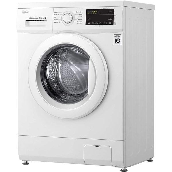 სარეცხი მანქანა LG F2J3WN3WE, 6.5Kg, B, 1200Rpm, Washing Machine, White