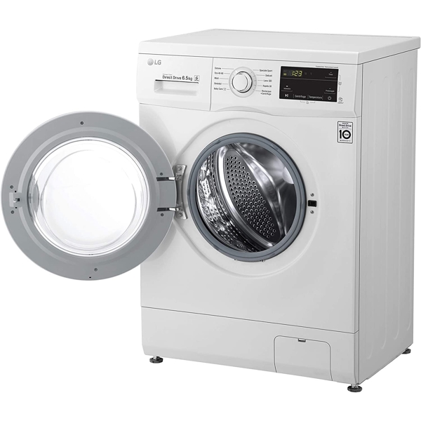 სარეცხი მანქანა LG F2J3WN3WE, 6.5Kg, B, 1200Rpm, Washing Machine, White