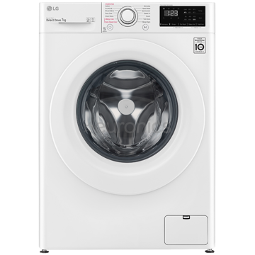 სარეცხი მანქანა LG F2WV3S7S3E, 7Kg, D, 1200Rpm, Washing Machine, White