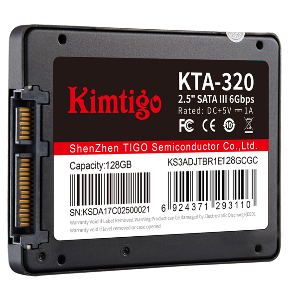 Kimtigo SSD 256GB SATA 3 2.5'' KTA-320 K256S3A25KTA320